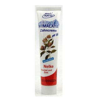 Natur Hurtig Himalaya Zahncreme Nelke Fenchel Zimt 75 ml...