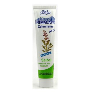 Natur Hurtig Himalaya Zahncreme Salbei Rosmarin Teebaum...