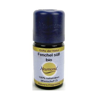 Neumond Fennel sweet essential oil 100% pure organic 5 ml