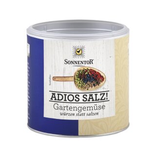 Sonnentor Adios Salz Gartengemüse bio 170 g große Dose