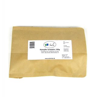 Sala Camphor crystalline 100% pure Ph. Eur. 100 g bag