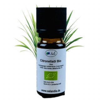 Sala Citronella Aroma essential oil 100% pure organic 10 ml